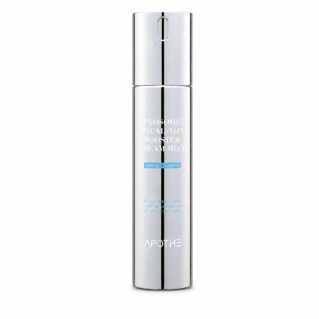APOTHE Cica Exosome Squalane Booster Cream Mist 100ml Hydrating Glow Face Mist cho da nhạy cảm khô