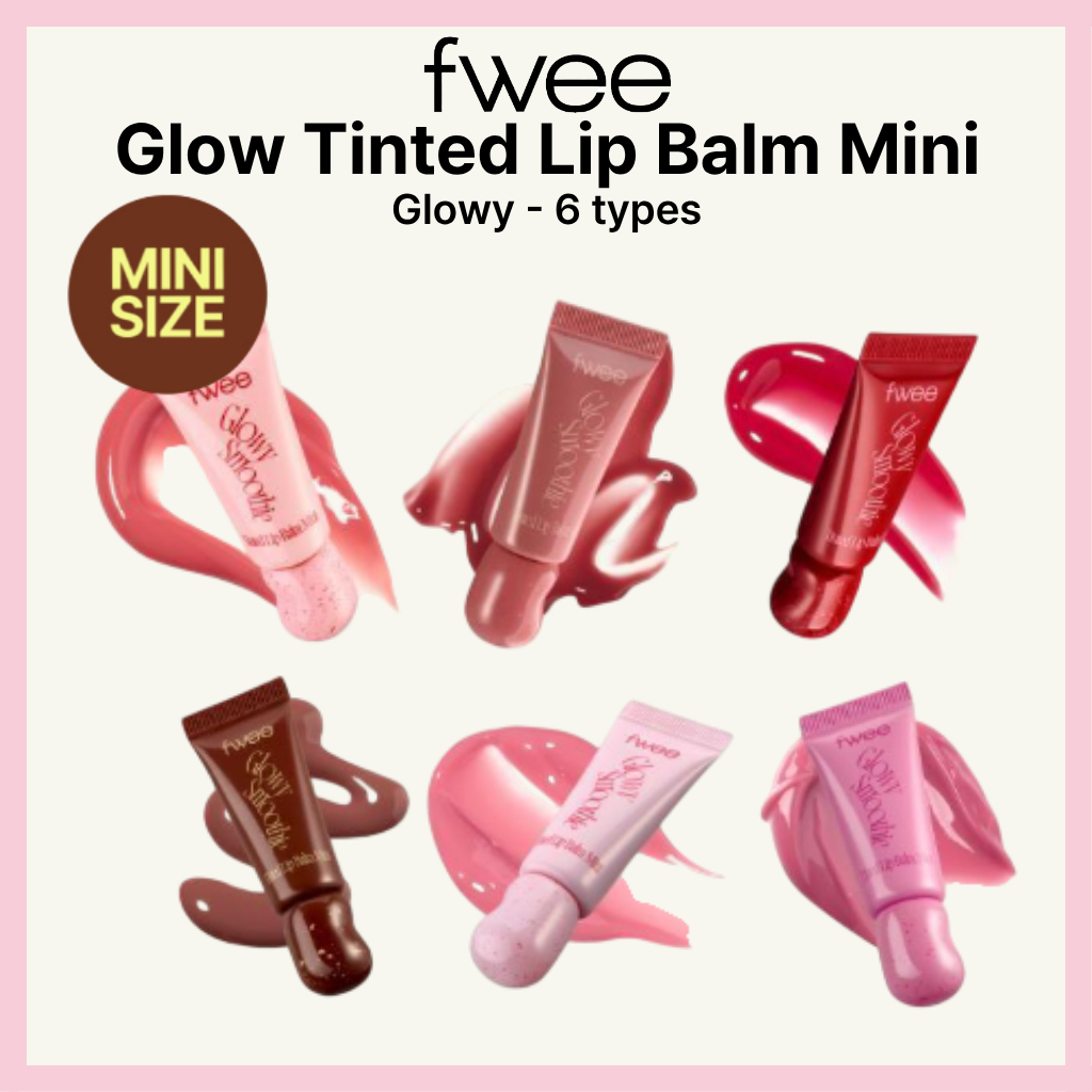[FWEE] Son dưỡng môi màu Glow Smoothie Mini 5g (6 màu)