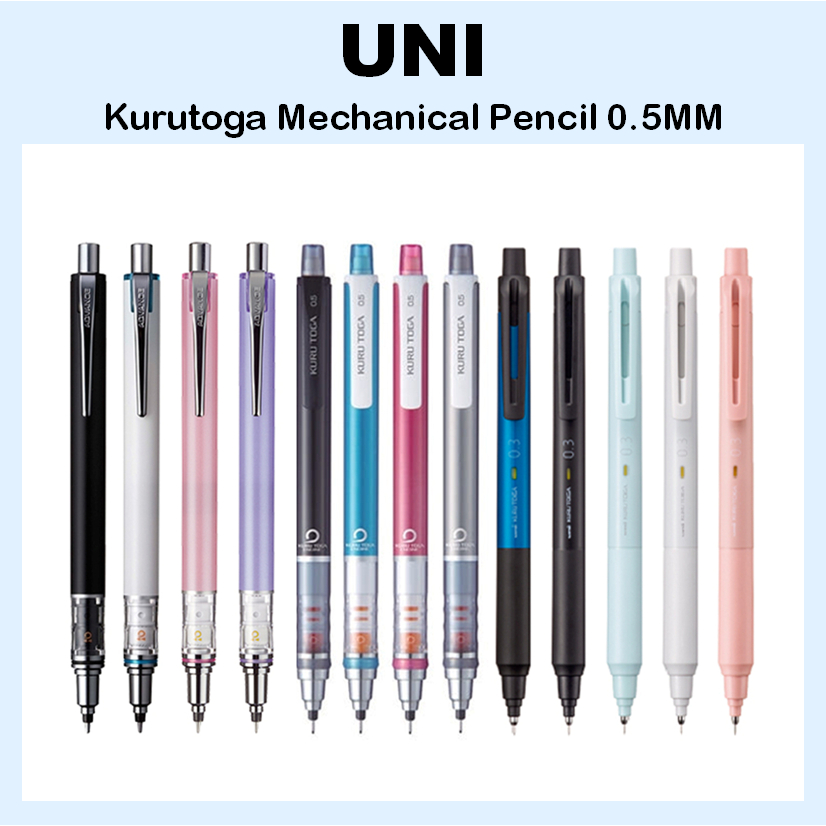 [UNI] Kurutoga ADVANCE / KS / Bút chì cơ khí tiêu chuẩn 0,5MM M5-450 / M5-559 / M5-KS