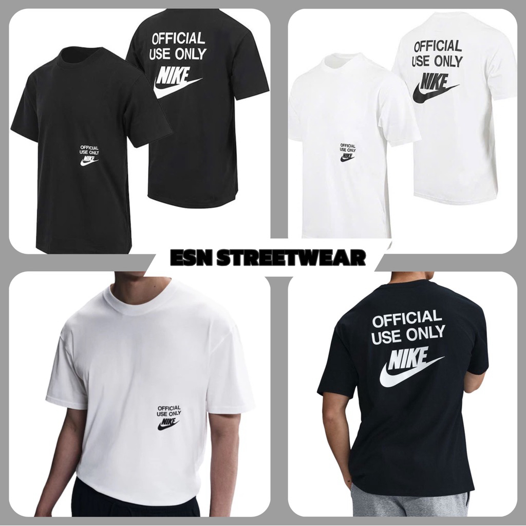[CHÍNH HÃNG] Tee Nike Sportwear Max90 Black & White Authentic, Áo Thun Nike chính hãng