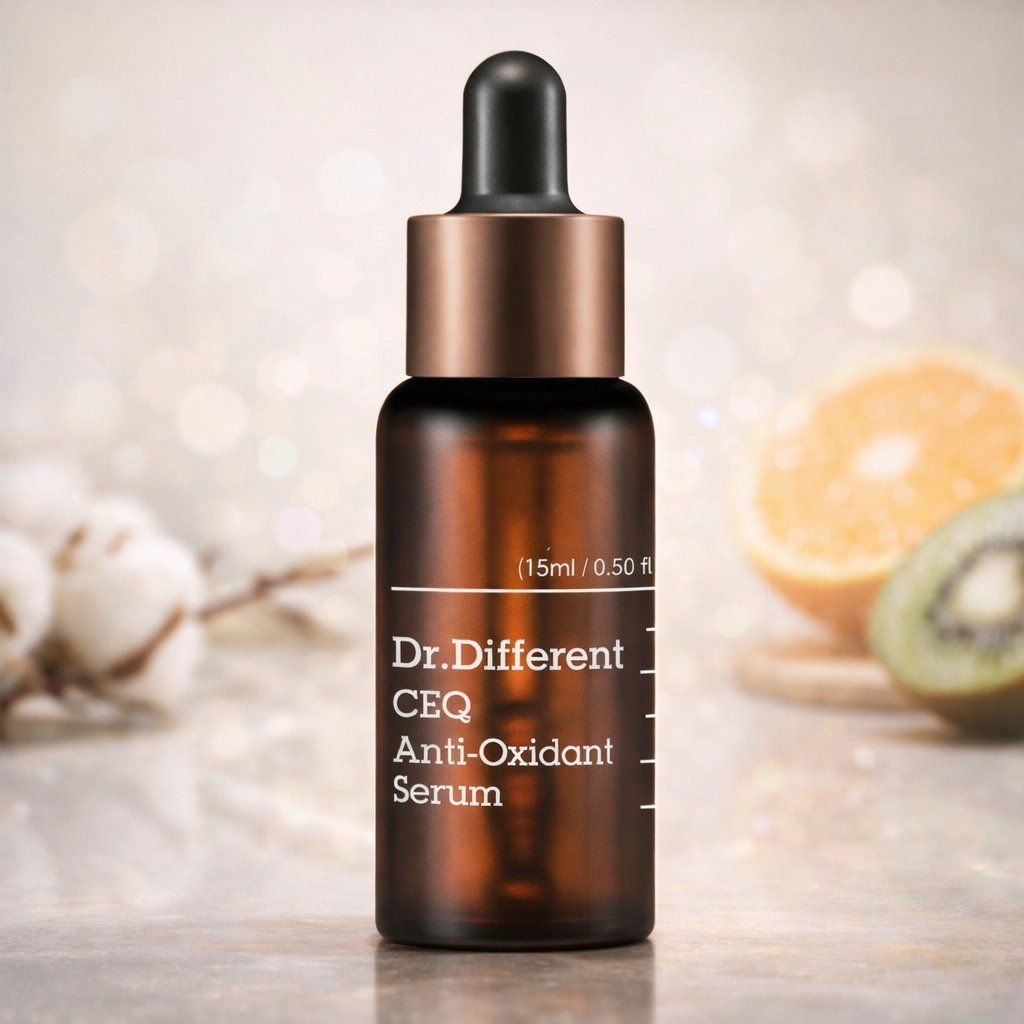 [Dr.Different] CEQ Serum Vitamin C E Q10 Chống Oxy Hóa Làm Sáng Da Nhẹ Mặt 15ml