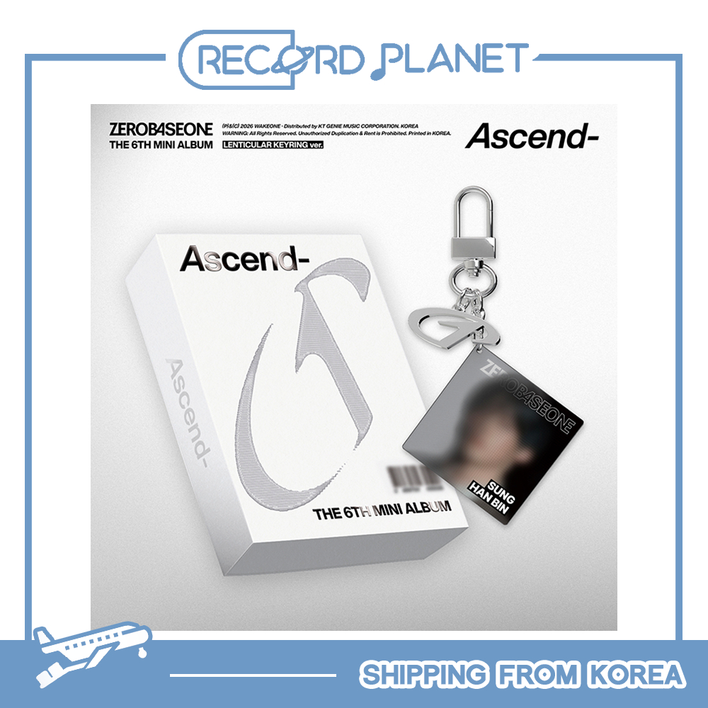 ZEROBASEONE - The 6th Mini Album [Ascend-] (LENTICULAR KEYRING Ver.)