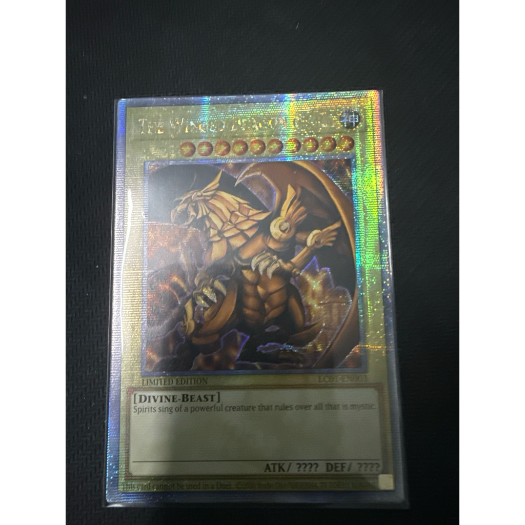 [WibuCardShop] The Winged Dragon of Ra (Quarter Century Secret Rare) (LC01-EN003) - Quarter Century 