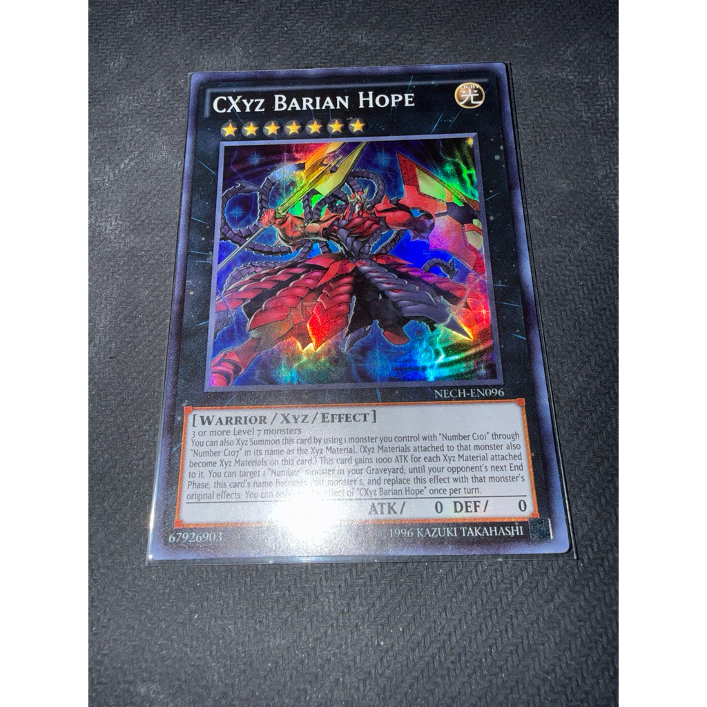 [WibuCardShop] CXyz Barian Hope (NECH-EN096) - The New Challengers Super Rare Unlimited