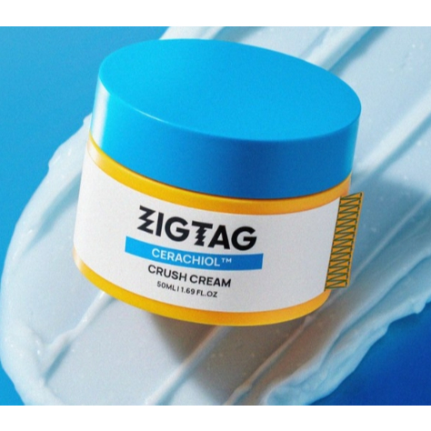 ZIGTAG Cerachiol Crush Cream 50ml K-Beauty Dưỡng Ẩm Lỗ Chân Lông Làm Săn Chắc Rào Chắn Chăm Sóc Mặt 
