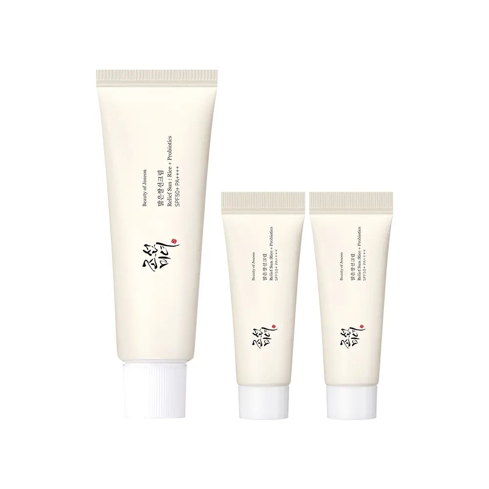 [Beauty of Joseon] Rice Sunscreen 50ml+20ml SPF50+ PA++++ Brightening Moisturizing Set