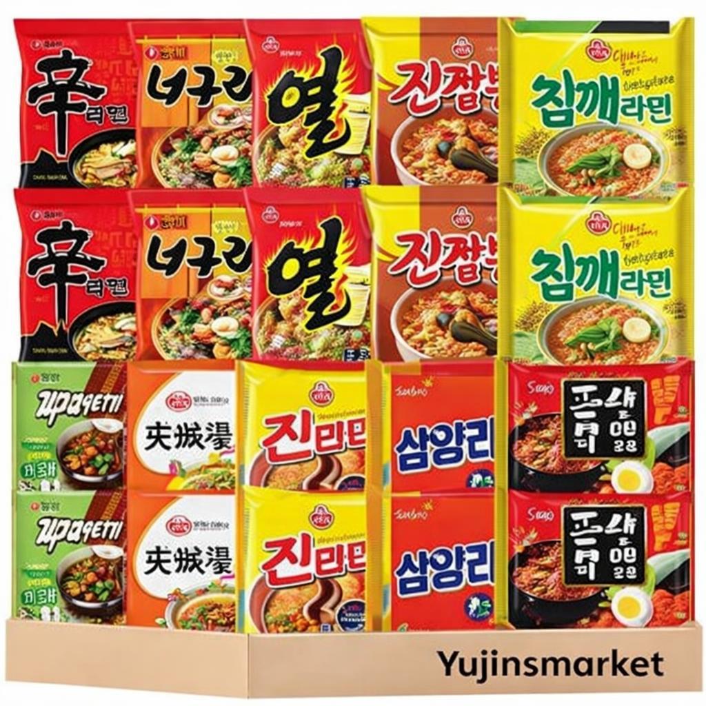 [Nongshim, Ottugi] Chọn từ 10 giống ramen Hàn Quốc phổ biến để giao hàng