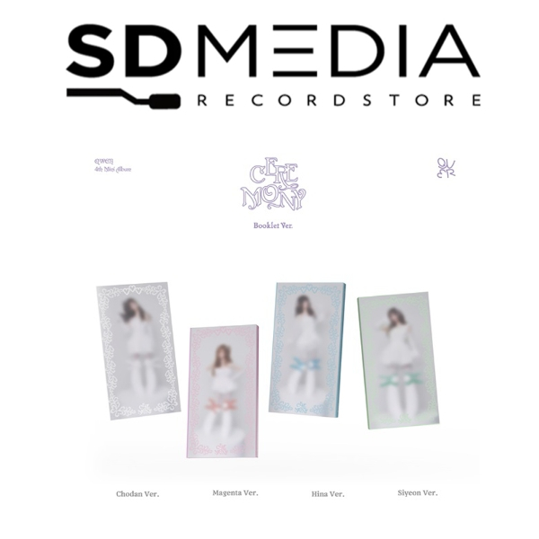 QWER ﻿4th Mini Ablum - CEREMONY (﻿Booklet Ver.)