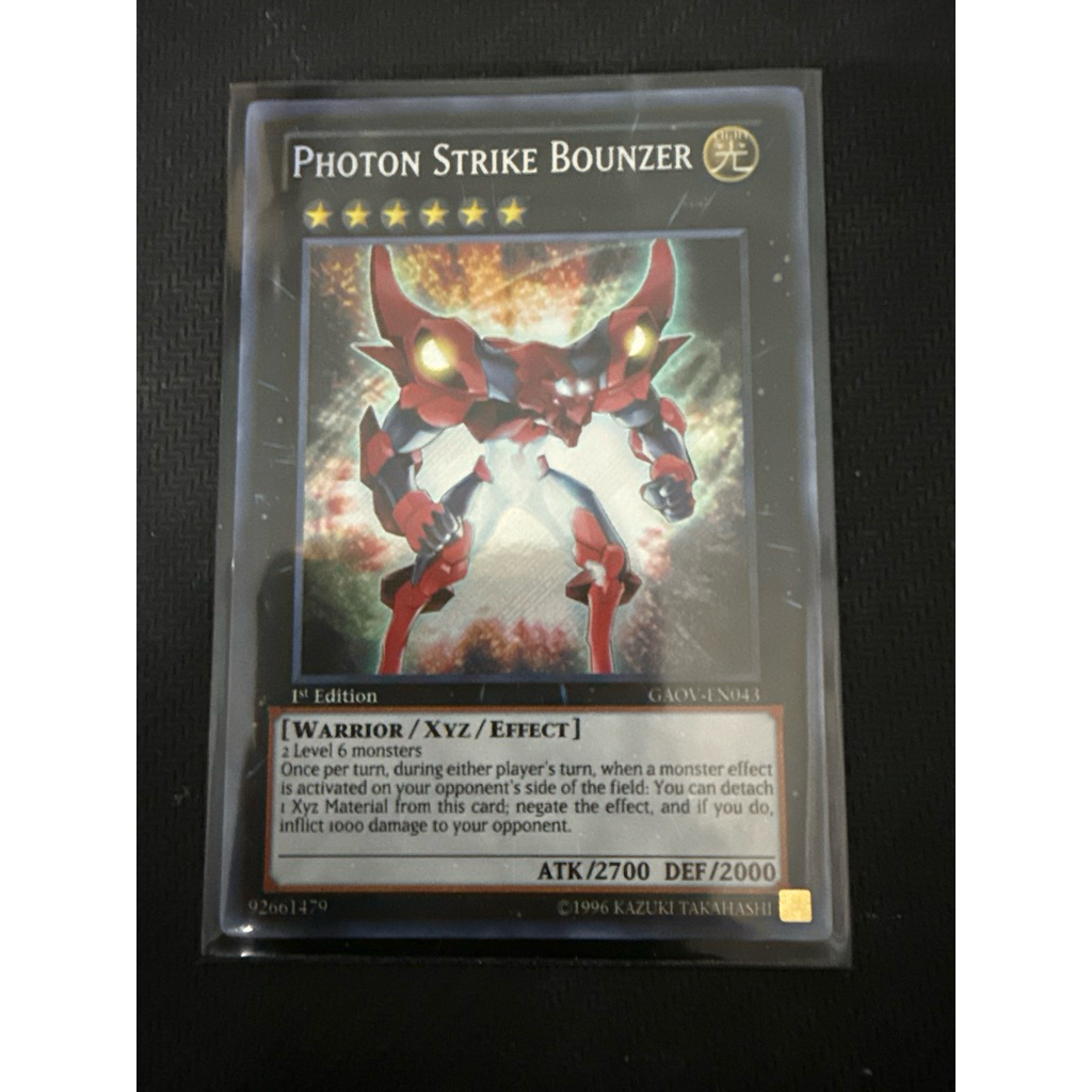 [WibuCardShop] Photon Strike Bounzer (GAOV-EN043) - Galactic Overlord Secret Rare 1st Edition