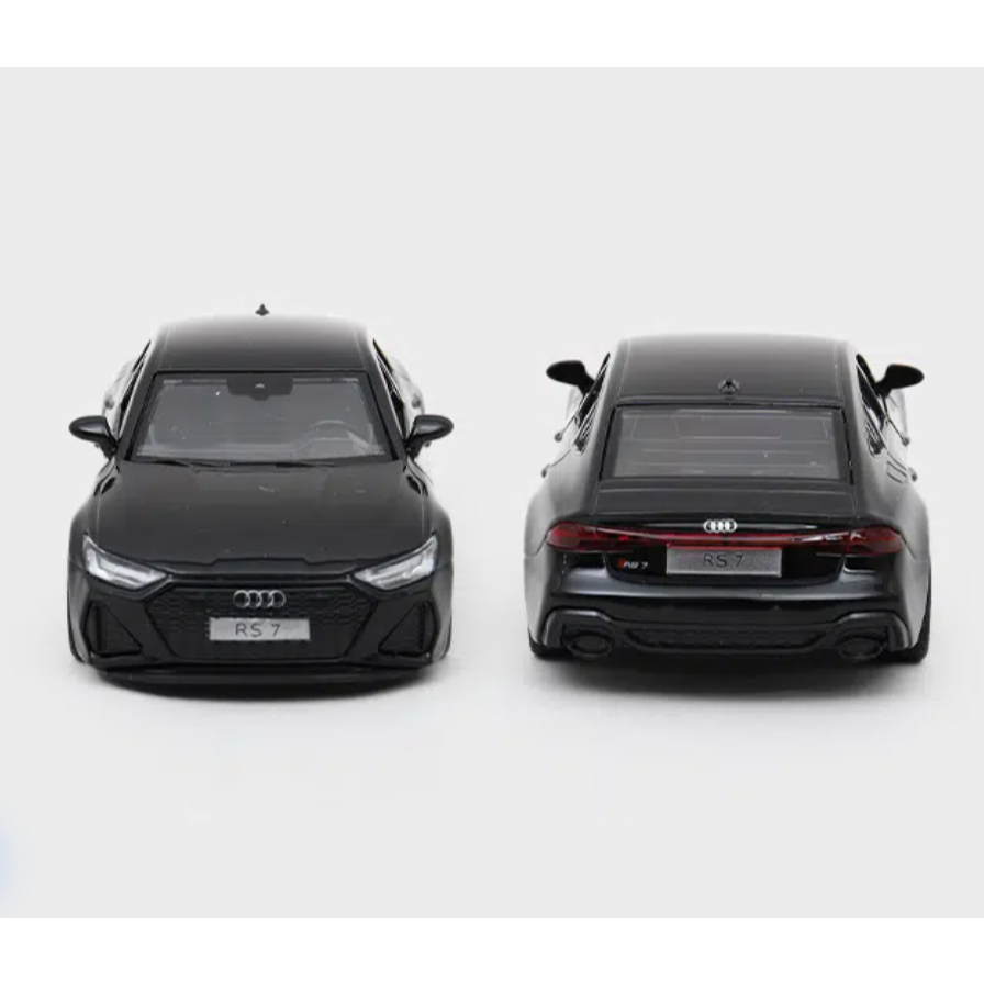 Xe Mini màu đen Audi RS7, Đồ chơi ô tô thể thao đúc giá rẻ (Sản phẩm Daiso)