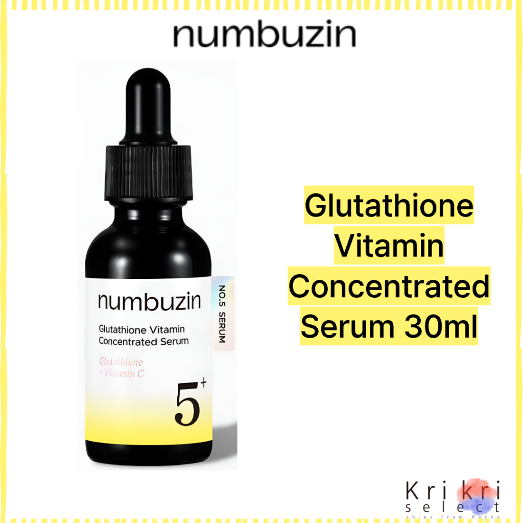 [tê liệt] Serum cô đặc Vitamin số 5 30ml | Glutathione C Synergy • Sửa vết thâm • Da thủy tinh | Vận