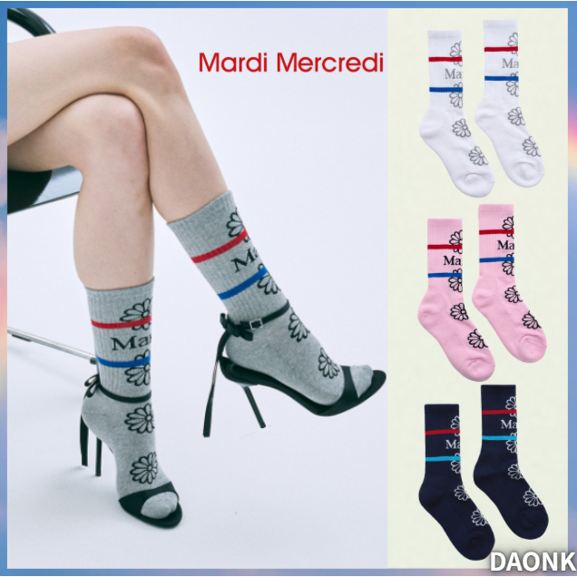 [MARDI MERCREDI] SOCKS FLOS EMOJI 5 màu hàn quốc đích thực 100%