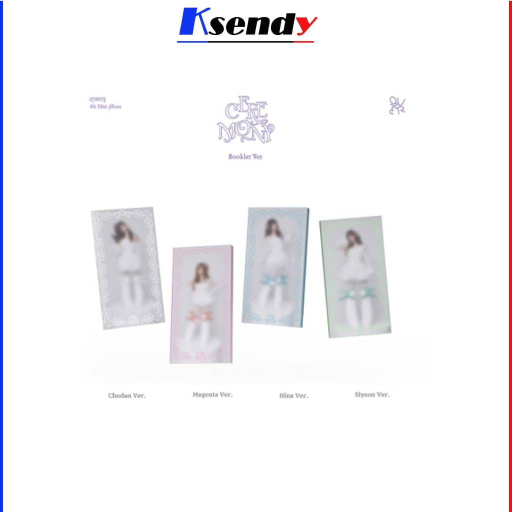 QWER 4th Mini Ablum [ CEREMONY ] Booklet Ver.