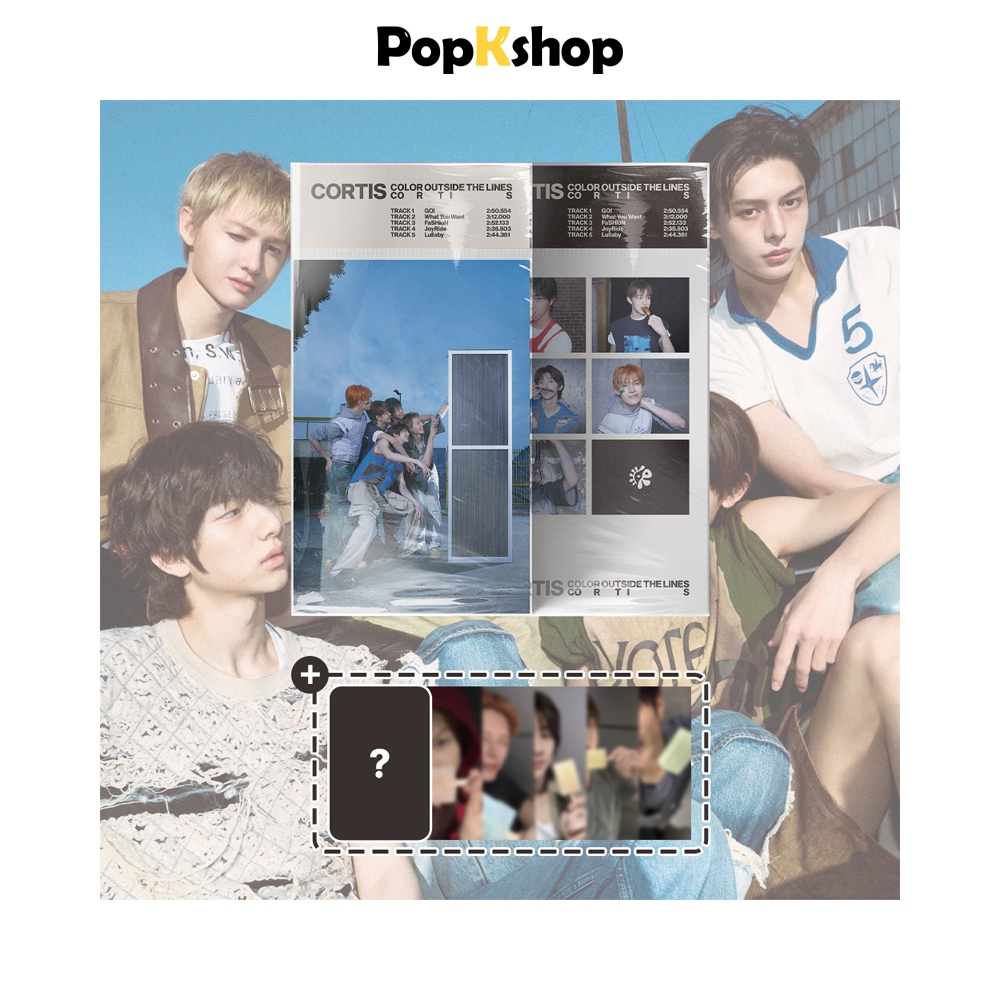 [QUÀ TẶNG] CORTIS THE 1ST EP Album [ COLOR OUTSIDE THE LINES ] WEVERSE ALBUM Ver