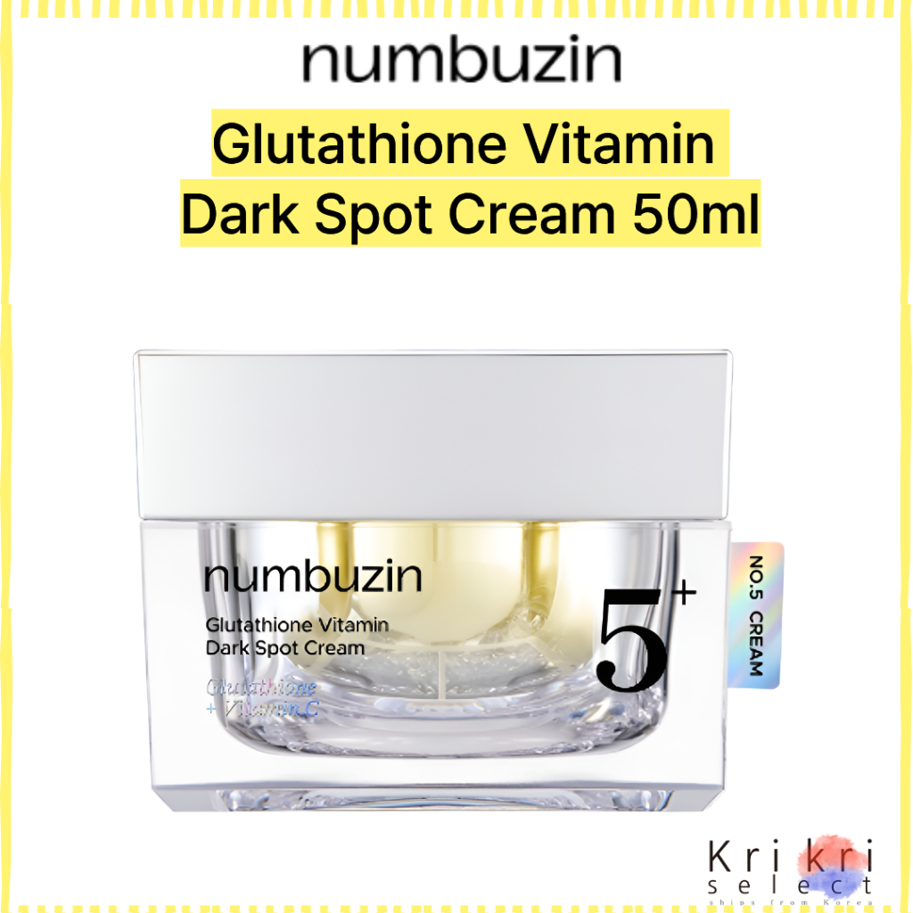 [tê liệt] Kem dưỡng thâm Vitamin Glutathione số 5 50ml | Glutathione C Synergy • Glass Skin Glow • B