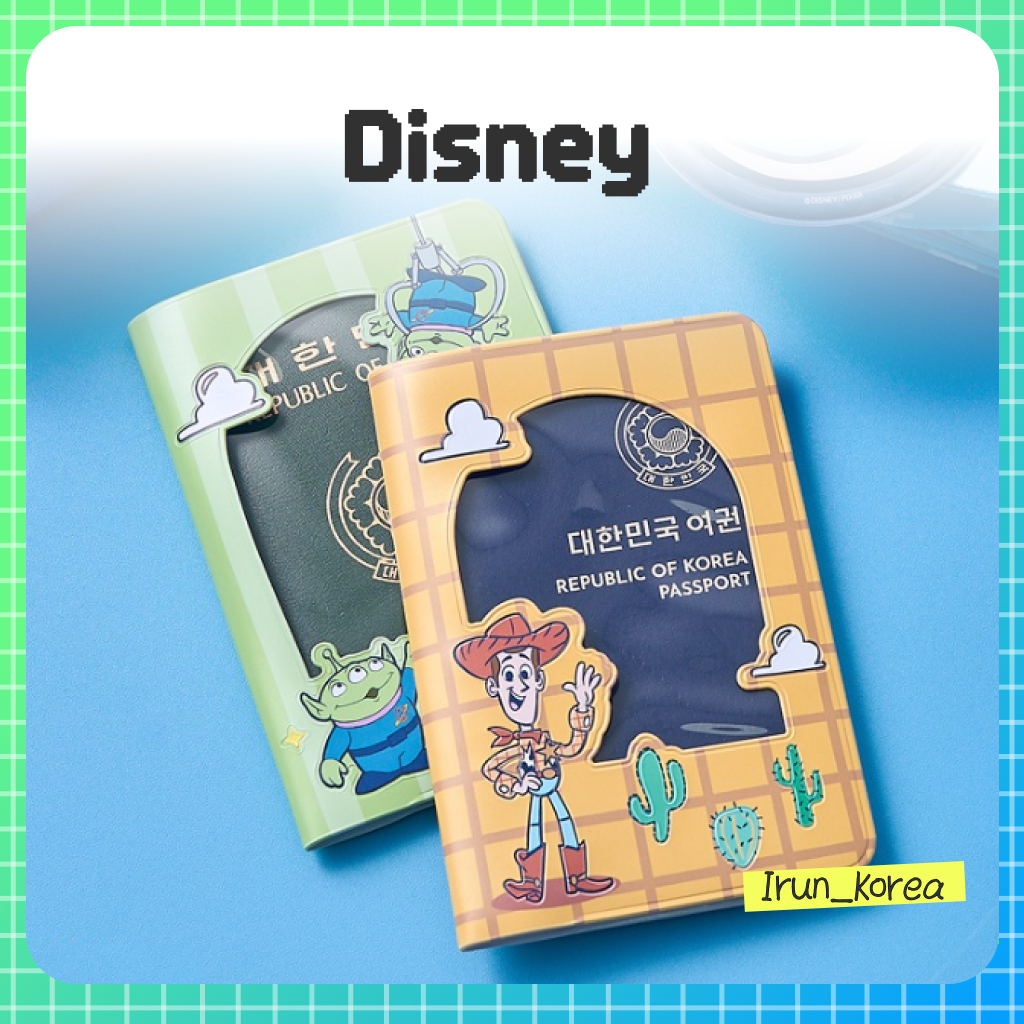 [DISNEY] Hộp đựng hộ chiếu Disney Toy Story (Alien / Woody) Hai lựa chọn