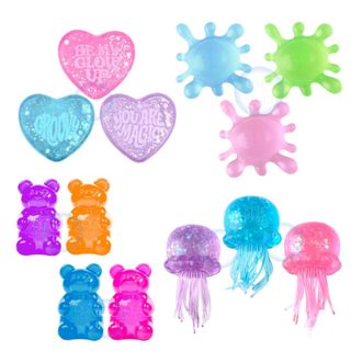 Đồ Chơi NeeDoh Stress Ball Gummy Bear Jellyfish Hearts | Fidget Toy Cực Hot Giúp Bé Tập Trung