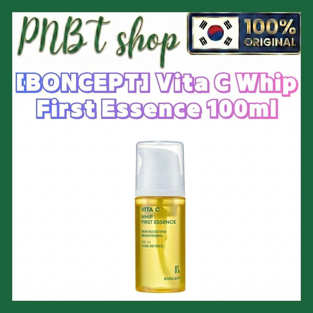 [BONCEPT] Tinh chất Vita C Whip First 100ml | Vitamin C + Retinol Synergy | Làm sáng da