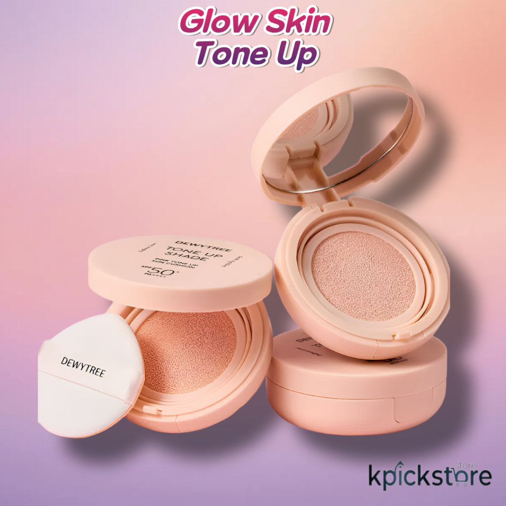 Kem Chống Nắng Tone Up SPF50 Pink Base Glow Skin UV Protection Makeup Base Chăm Sóc Da Hàn Quốc 15g