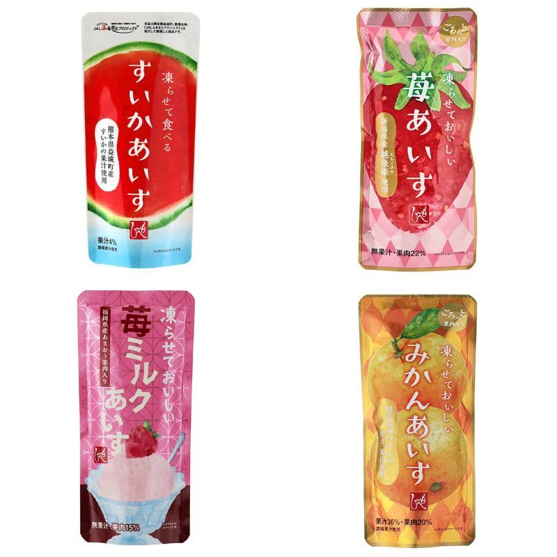 [Direct from Japan] Delicious Frozen Strawberry Ice Cream / Strawberry Milk Ice Cream / Mandarin Ora