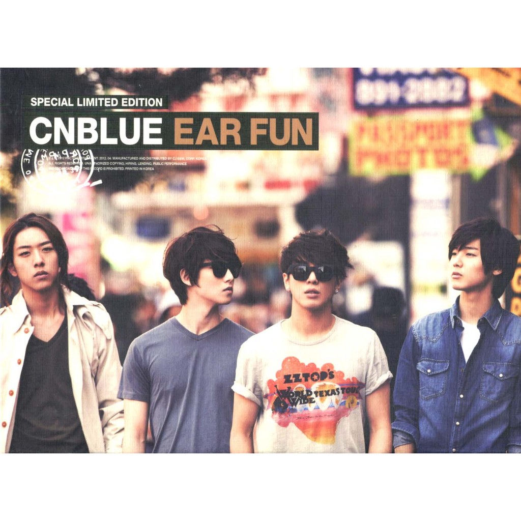 CNBlue – Ear Fun (Album Mini thứ 3 CD + DVD + Photobook)
