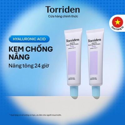 [Torriden Chính hãng]  Combo - Kem chống nắng tím nâng tông da Dive-In, 60ml*2 , Sunscreen