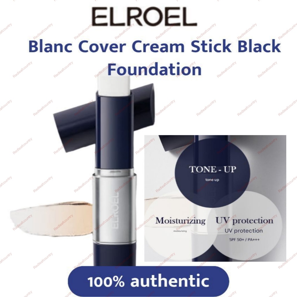 [ELROEL] Blanc Cover Cream Stick V 13g Navy SPF50 + PA + + + / BB Stick / Tone up Base từ Hàn Quốc