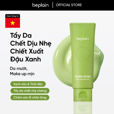 [Beplain Chính Hãng] Gel sữa đậu xanh BEPLAIN tẩy tế bào chết vật lý hiệu quả 120ml
