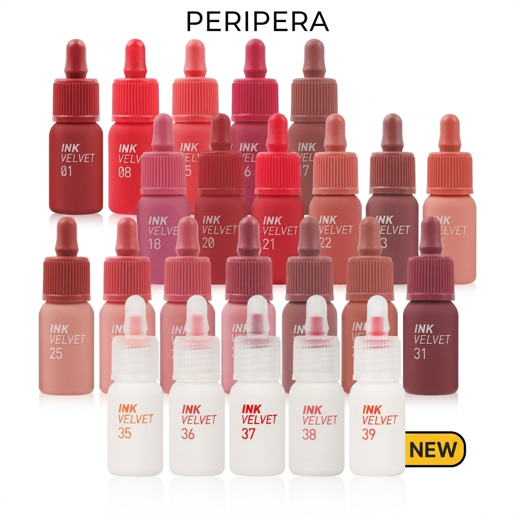 [PERIPERA] Ink The Velvet Lip Tint 4g / Ink Airy Velvet Lip Tint 4g