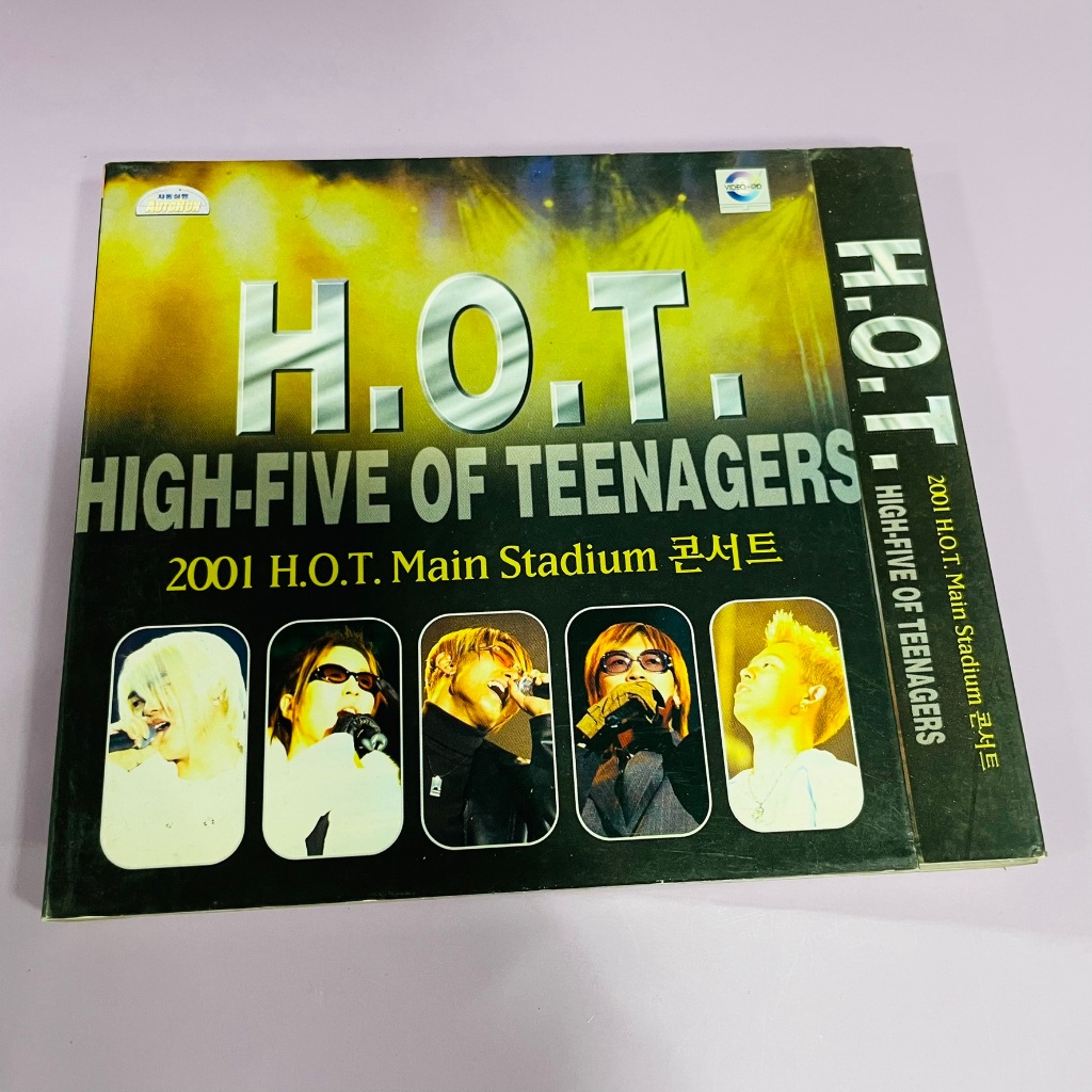 H.O.T. (✸ ❈ 🍒 ❈) - Buổi hòa nhạc sân vận động chính 2001 2VCD | Phiên bản hộp tay hiếm | Nhóm chính 