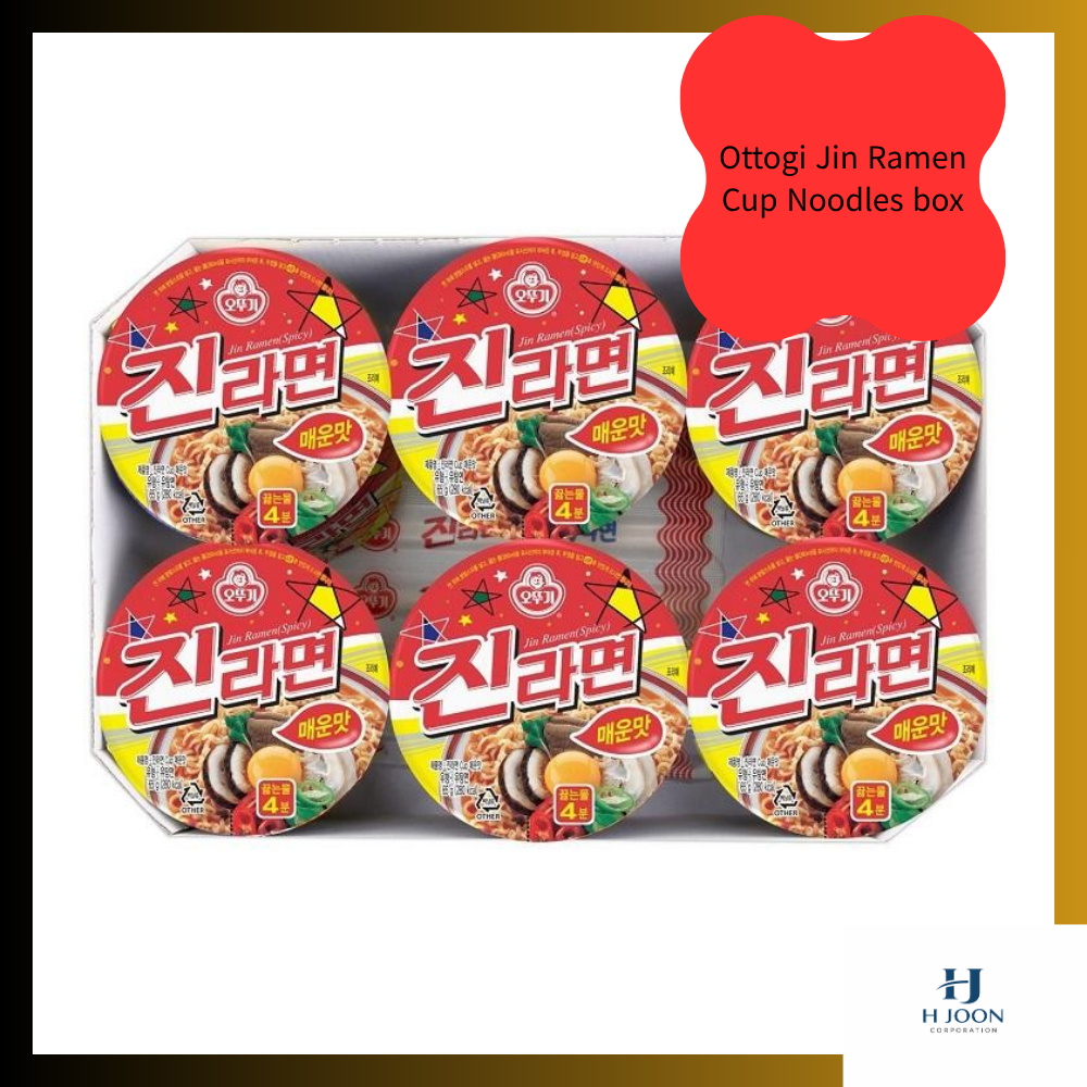 Ottogi KOREA Jin ramen Cay 65gx6