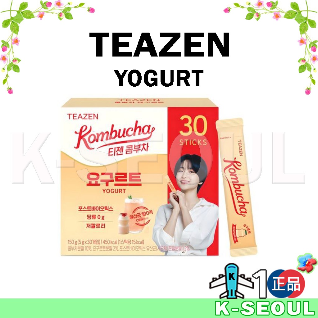 [K-Hfood] TEAZEN Kombucha YOGURT 30 que / YOGURT 10 + 3 que