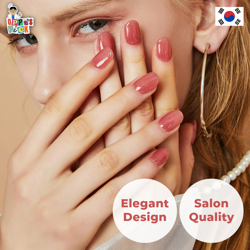 [Ohora] Móng Gel Bán Cứng 30 miếng | N Juliet | Họa tiết Marble & Vàng sang trọng