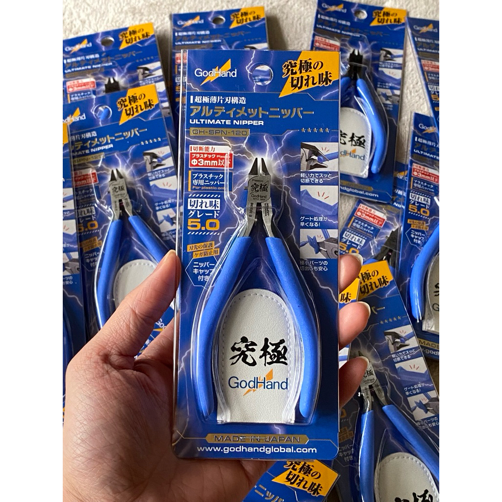 Kìm cắt nhựa cao cấp GodHand Ultimate Nipper GH-SPN-120 – Made in Japan