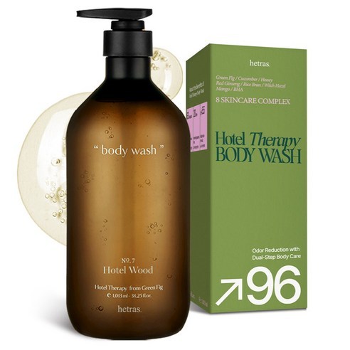 [HETRAS] Sữa tắm Hotel Therapy hương Gỗ Khách Sạn dịu nhẹ đại dung tích 1013ml Hàn Quốc