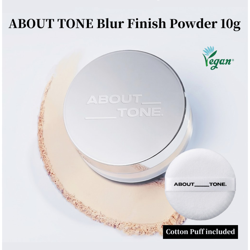 ABOUT _ TONE Blur Finish Powder 10g | Soft Matte Oil Control Nhẹ Setting Powder Smooth Skin Finish K
