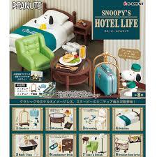 Re-Ment Peanuts Snoopy Hotel Life Box Hình [Hộp ngẫu nhiên (1 hộp đơn)]