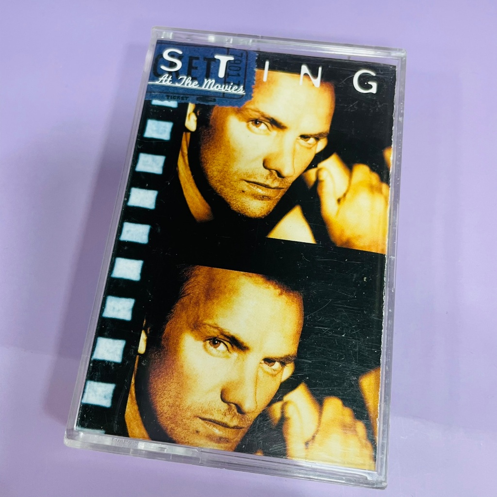STING (❈ ❈) - Băng Cassette tại phim | Nhạc phim hay nhất có "Shape Of My Heart" | Băng keo Pop hiếm
