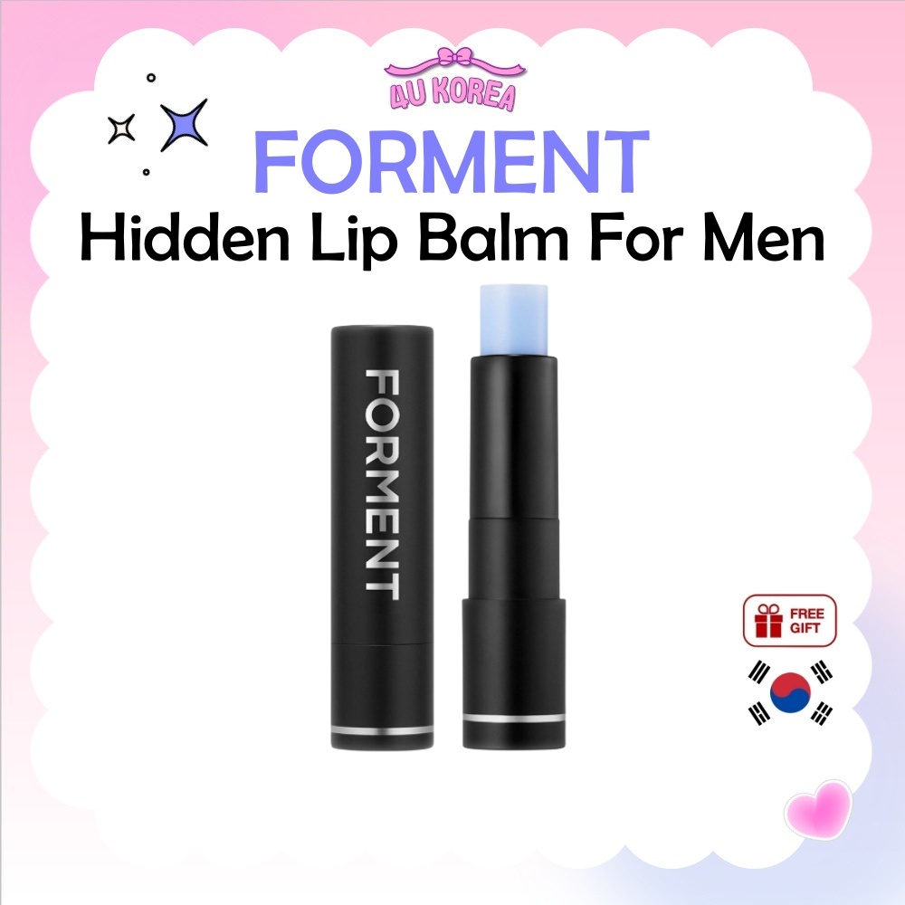 FORMENT Hidden Lip Balm For Men - 3,6g / K-BEAUTY