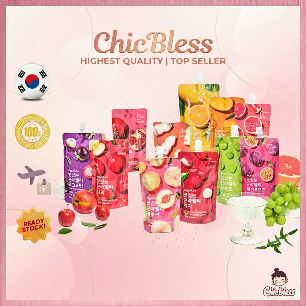 [Sugarlo] Konjac Jelly (150g) Low Calorie Zero Sugar Healthy Snack Fruit Jelly Drink