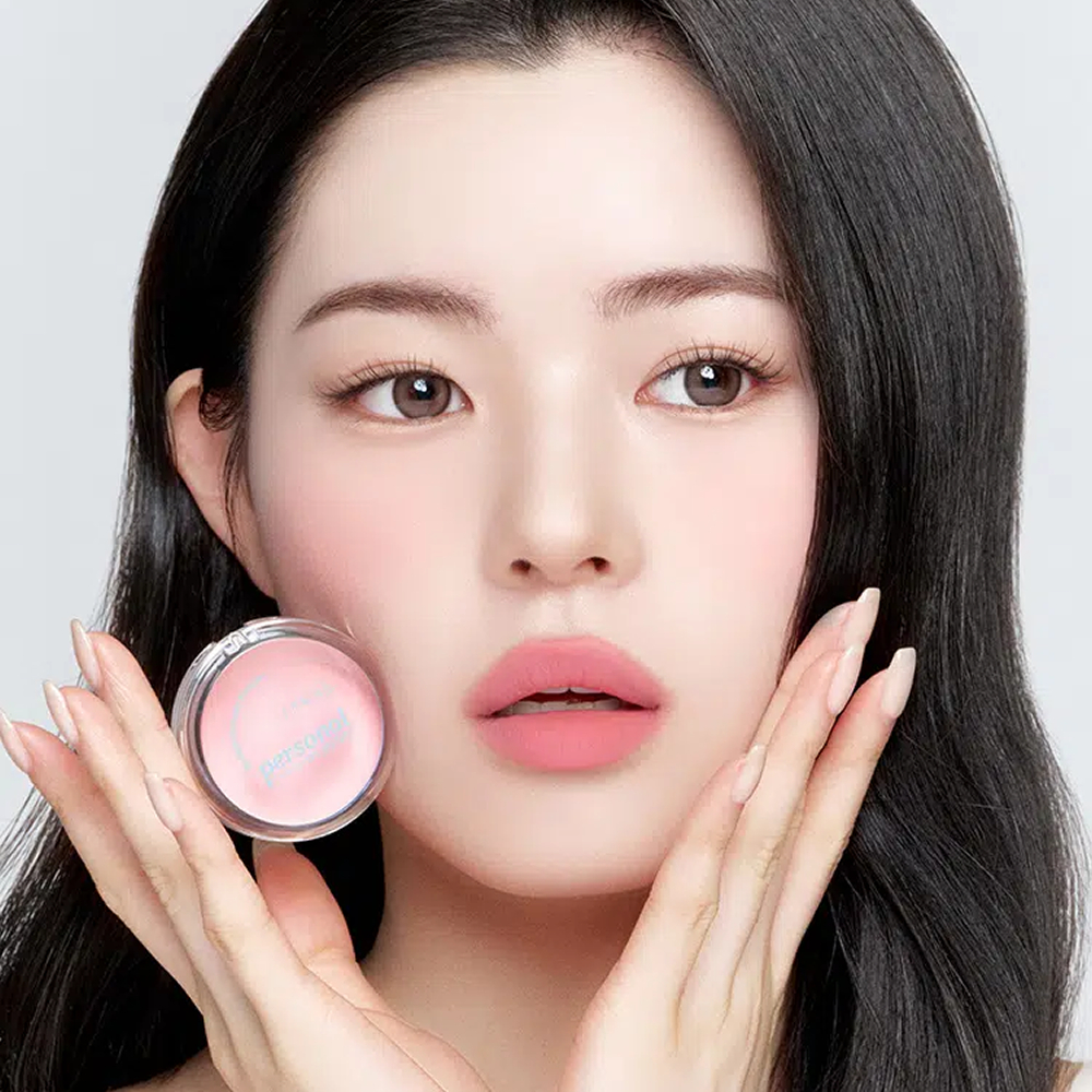 IPKN Nu Bare Powder Blusher Salt Berry Cool Tone Hồng Hàn Quốc Daiso Natural Cheek Blush