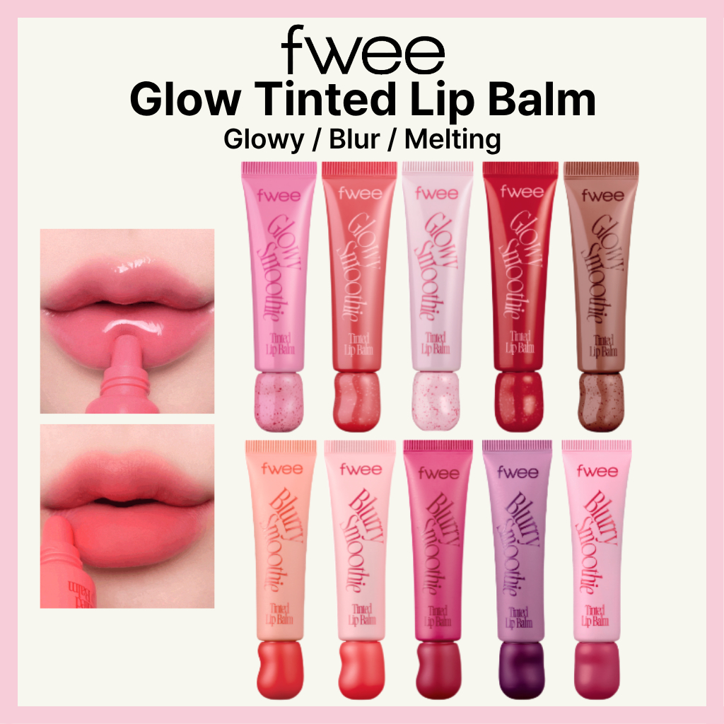 [FWEE] Son dưỡng môi màu Glow Smoothie (Glowy / Blur / Melting) (17 lựa chọn)