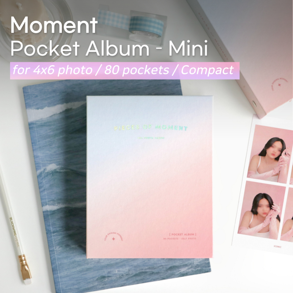 Album ảnh bỏ túi ICONIC Moment 4x6 – Mini