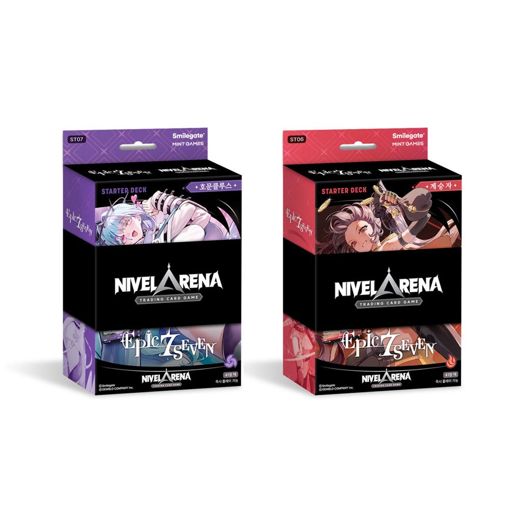 KOREA NIKKE - Nữ thần chiến thắng Nivel ARENA Starter Deck EPIC 7 Seven ST06 / ST07