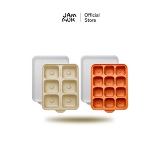   Malang Honey  Jammuk Khay Trữ Đông Đồ Ăn Dặm Cho Bé Jammuk – Platinum Silicone Cao Cấp Nhiều Màu Sắc Sản Xuất Tại Hàn Quốc Có Nắp Kín  6 12 viên  