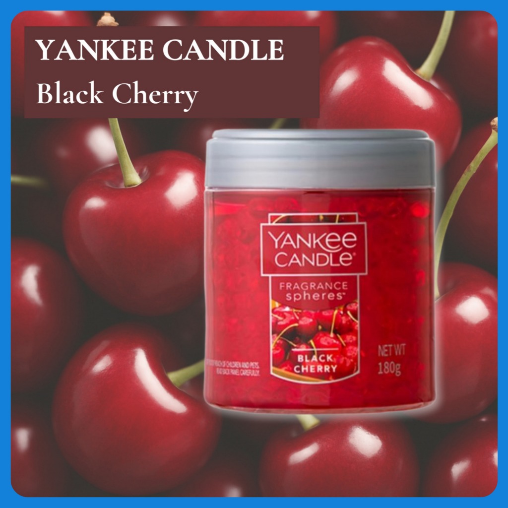 YANKEE CANDLE Quả cầu hương thơm nến Yankee – Anh đào đen (180g)
