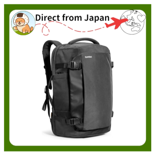 [tomtoc] T66M1D1(40L) Travel Backpack 40L Carry-On Business Backpack Black [Direct from Japan]