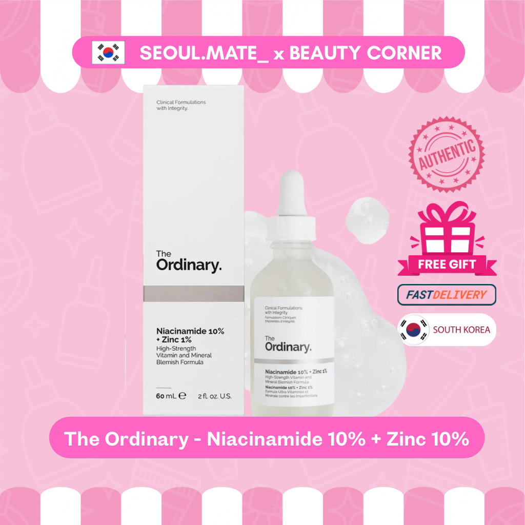 THE ORDINARY [từ Hàn Quốc] The Ordinary - Niacinamide 10% + Kẽm 10%