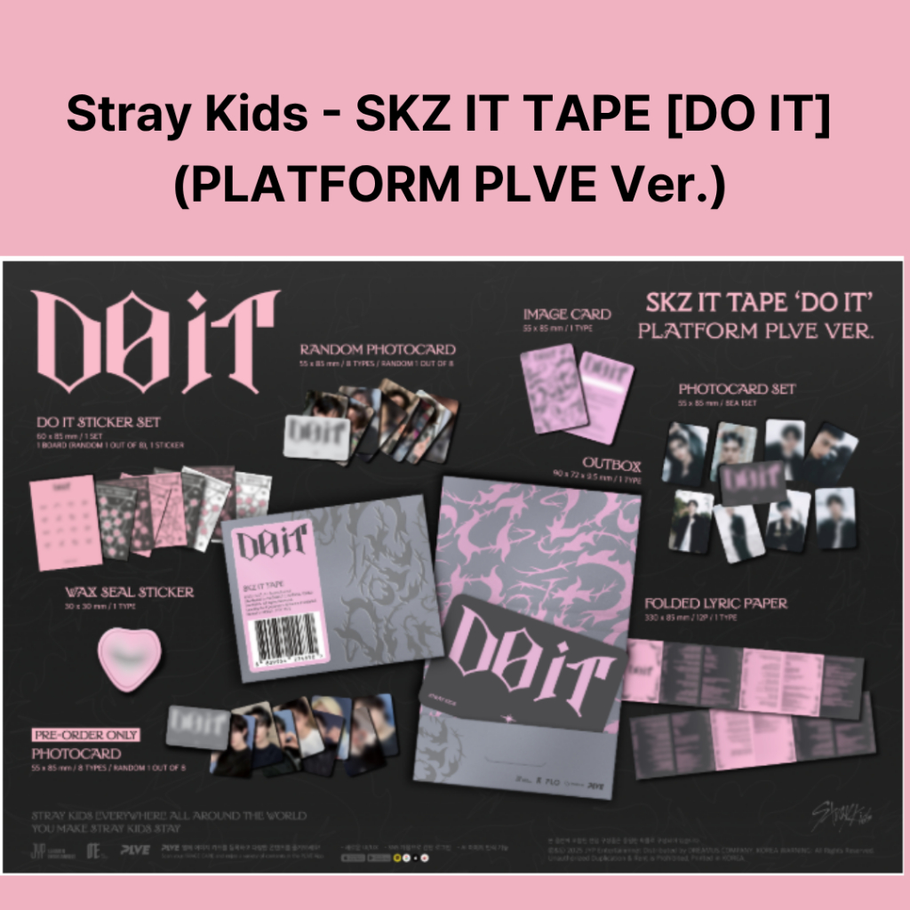{APPLE MUSIC Gift} Stray Kids - SKZ IT TAPE DO IT (IT VER.)