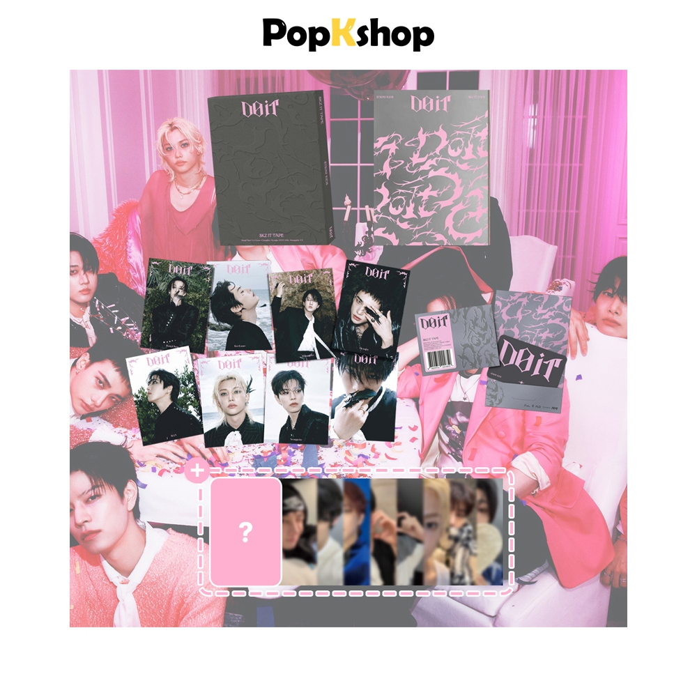 [QUÀ TẶNG] Stray Kids SKZ IT TAPE Album [ DO IT ] DO / IT / ACCORDION / PLVE Ver